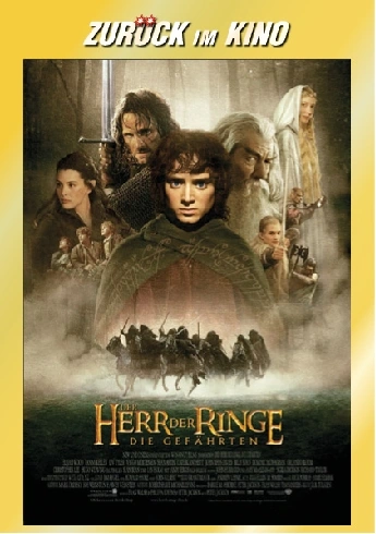 Der Herr der Ringe - Die Gefährten (Extended Version) – Filmplakat