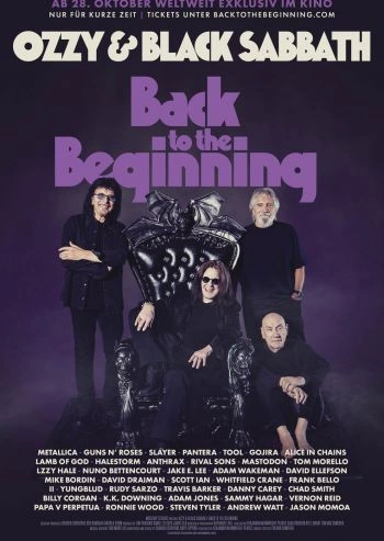 (OMU) Ozzy & Black Sabbath: Back To The Beginning (in englische mit deutschen Untertiteln) – Filmplakat